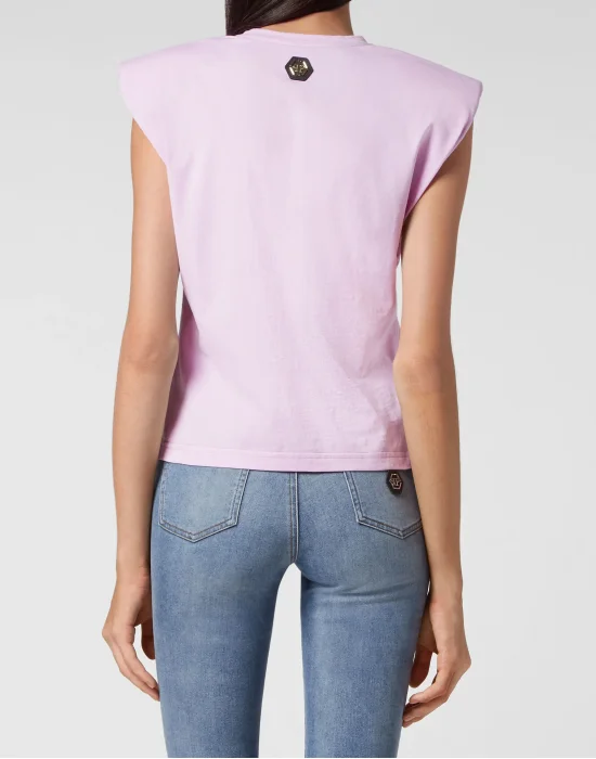 Shoulder Pads Tank Top Basic