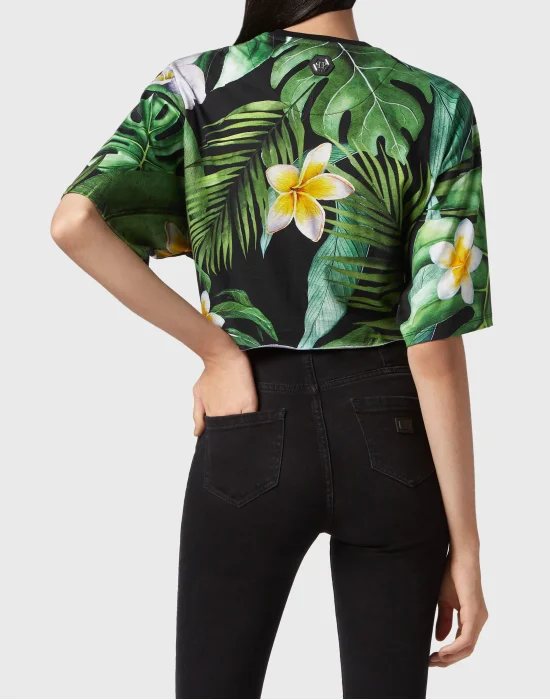 Cropped T-shirt Hawaii