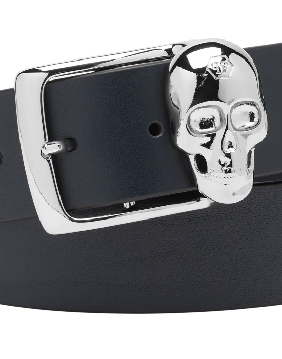 Leather Belt Skull