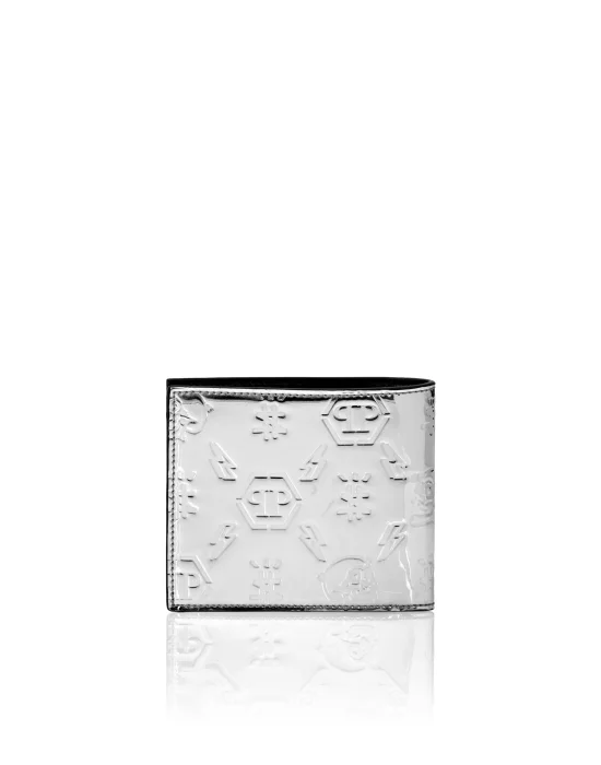 Mirror Leather French Wallet Monogram