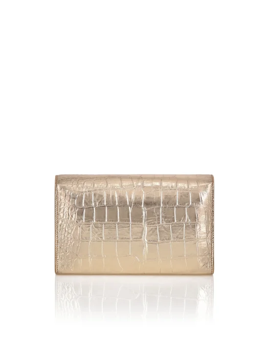 Small Crocco Printed Shoulder Bag