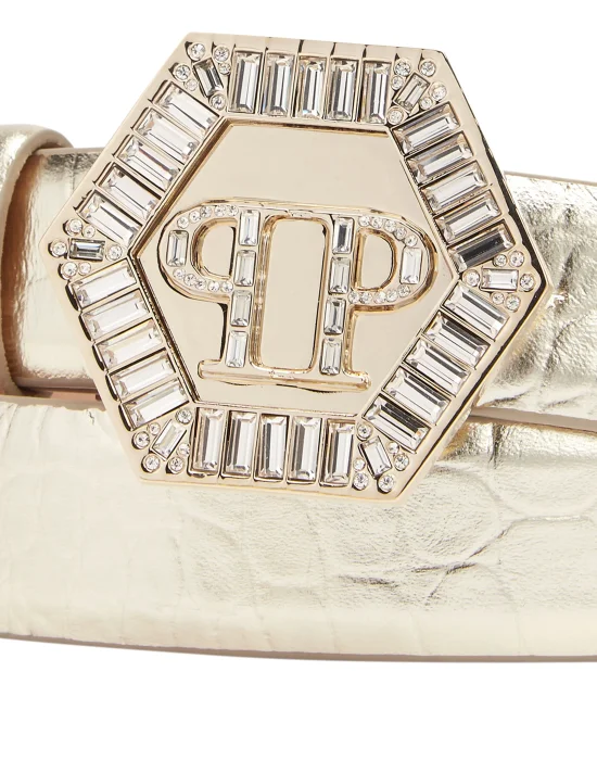 Crocco Printed Belt Hexagon