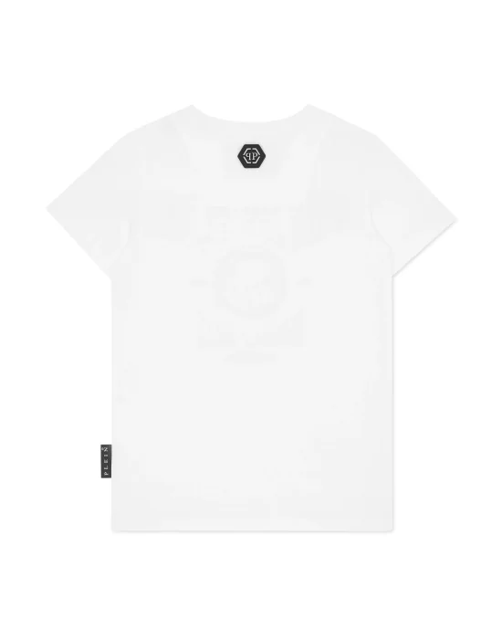 T-shirt Round Neck SS with Crystals