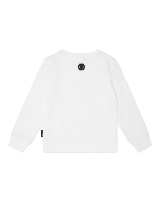 Sweatshirt with Crystals Teddy Bear