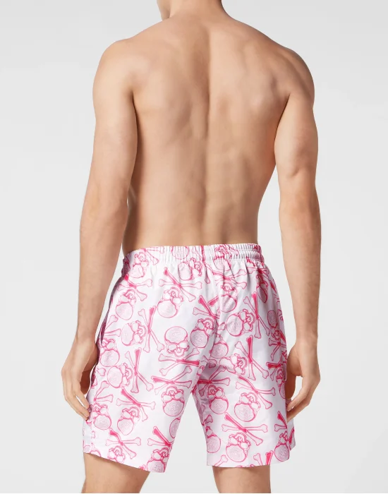 Swim-Trunks Skull&Bones