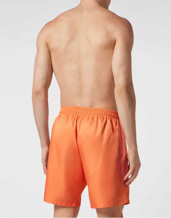 Jogging Shorts with Bulldog Print