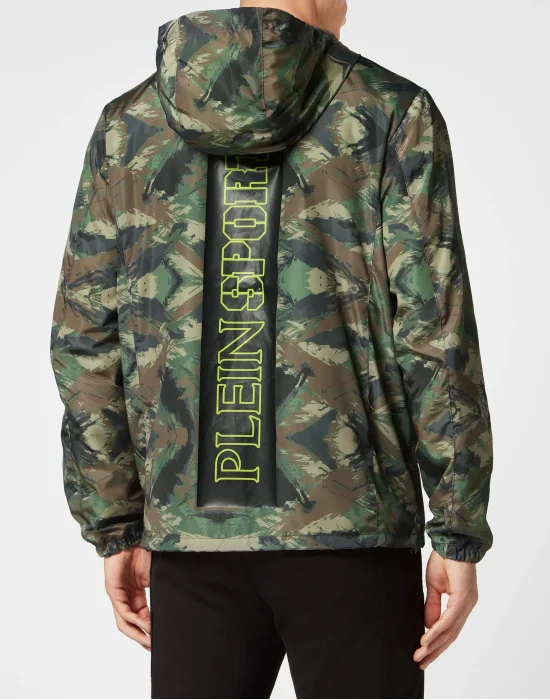 Nylon Windbreaker Camouflage