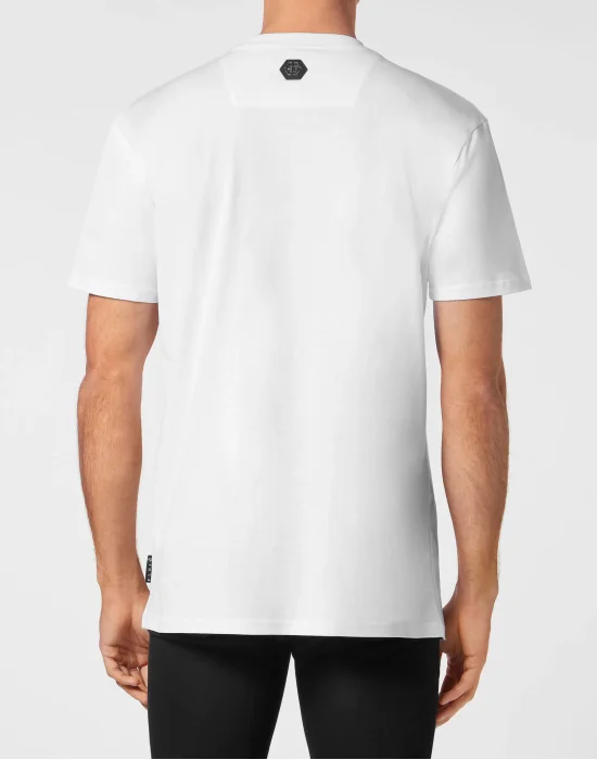 T-shirt Round Neck SS with Crystals