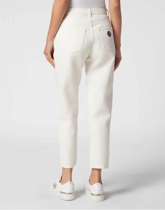 Denim Trousers Mom Fit