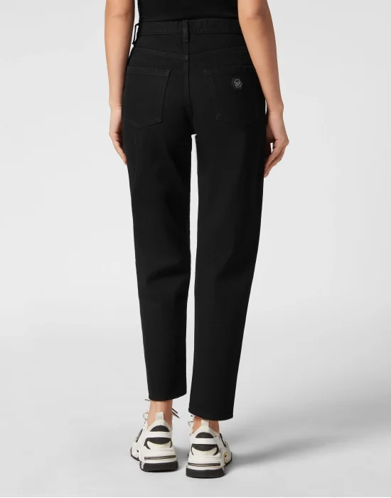 Denim Trousers Mom Fit
