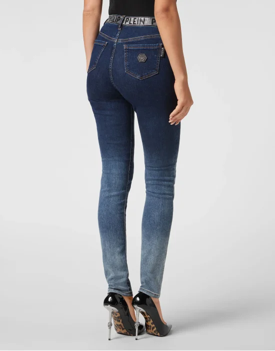 High Waist Jeggings Crystal