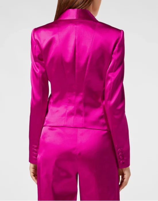 Satin Stretch Bolero Blazer Sartorial
