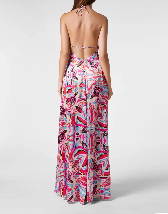 Long Dress Colorful Circus