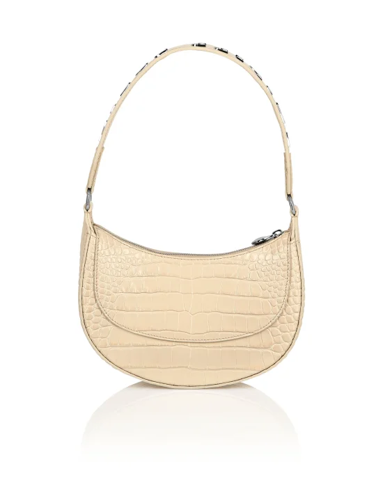 Croco Embossed Handle Bag GALAXY