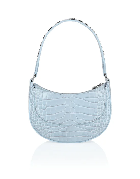 Croco Embossed Handle Bag GALAXY
