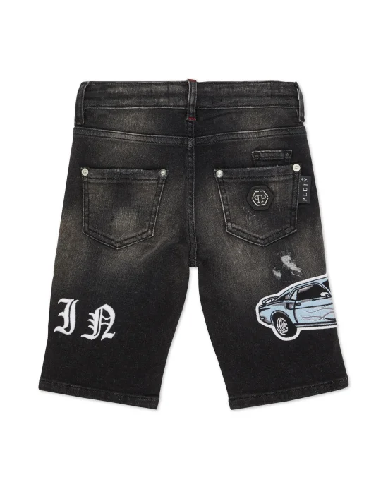 Denim Shorts Formentera Cars Racing