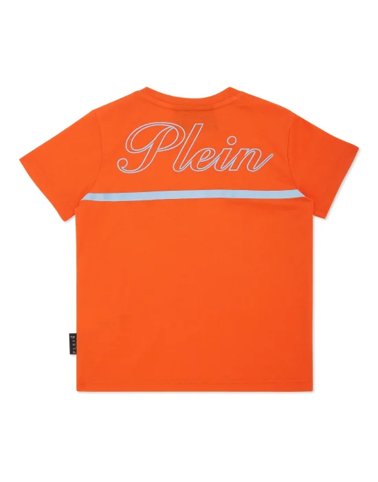 Jersey T-shirt Round Neck SS Italic Plein