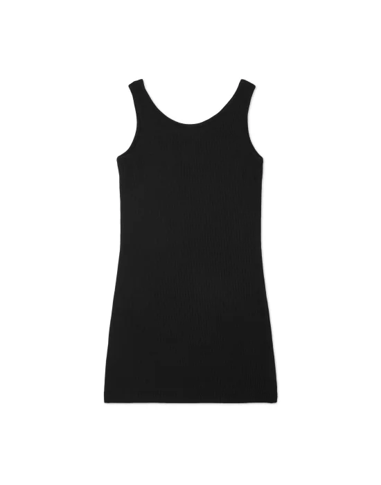 Jersey Rib Tank Top Mini Dress