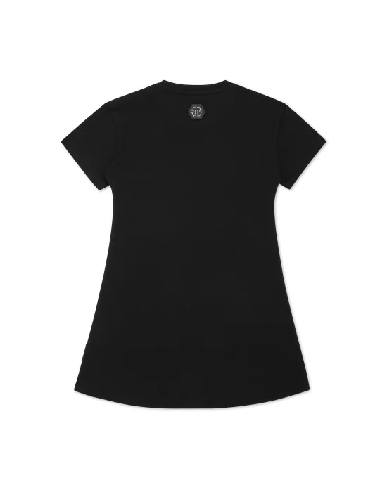 Jersey T-shirt Short Dress Teddy Bear