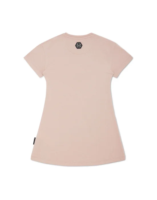 Jersey T-shirt Short Dress Teddy Bear