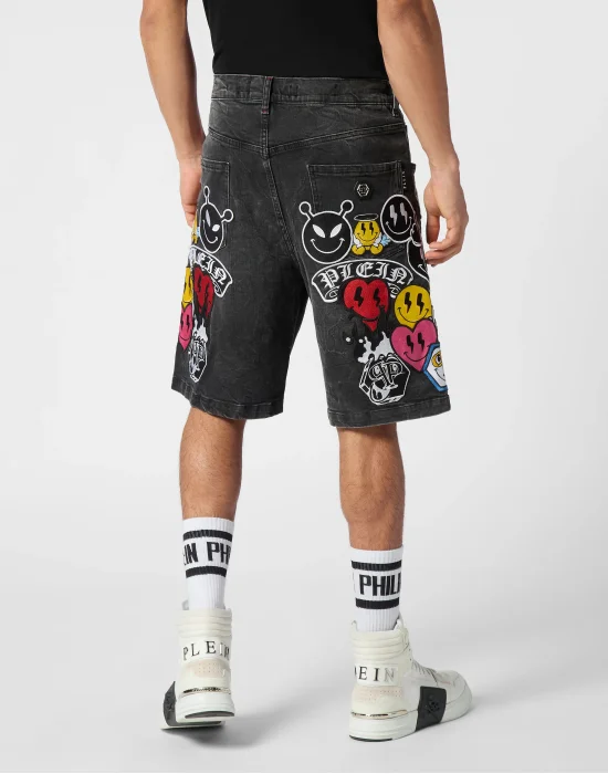 Denim Fermentera Shorts Smile