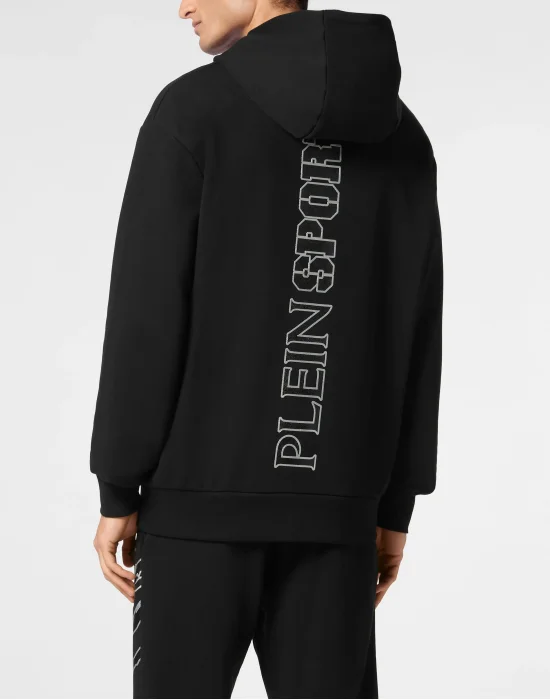 Cotton Hoodie Sweatshirt LS Lamina Scratch