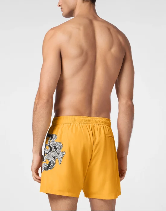 Beachwear Short Trousers Dragon