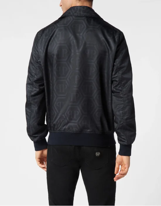 Nylon Coster Bomber Monogram