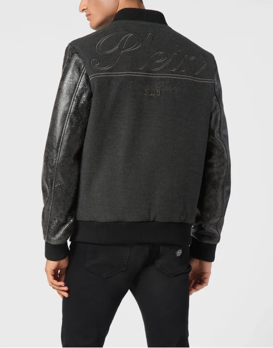 College Bomber Jacket LS Plein Club