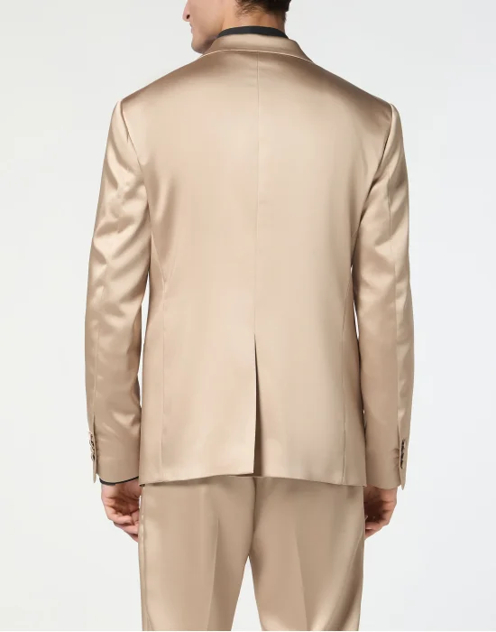 Satin Blazer Lord Fit LS