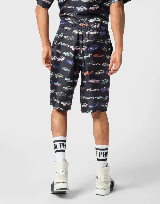 Silk Cool Kid Shorts Cars Racing