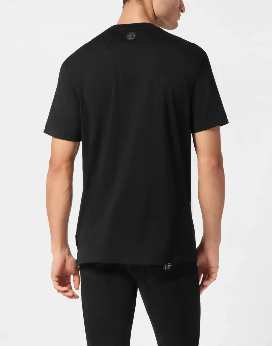 T-shirt Round Neck SS Strass Smile