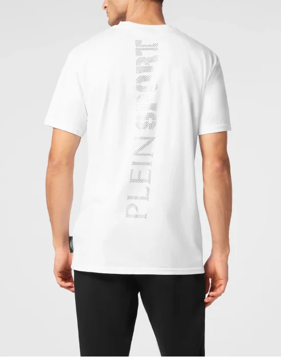 Cotton T-shirt Round Neck SS Lamina Scratch