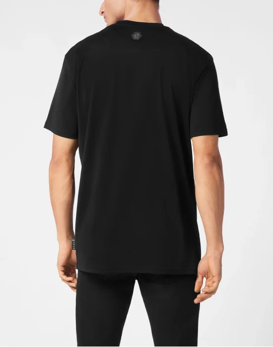 Jersey  T-shirt Round Neck SS Strass Smile