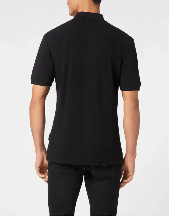 Polo shirt SS Label Contrast