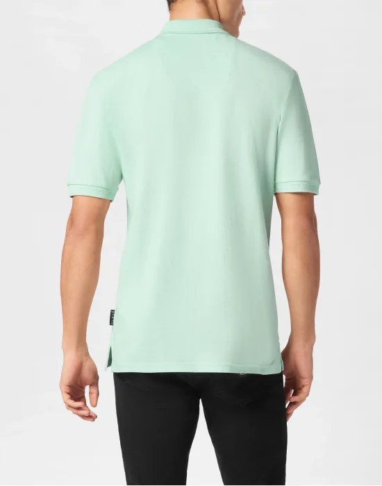 Polo shirt SS Label Contrast