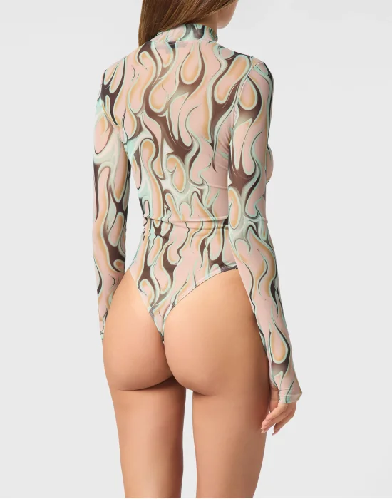 Tulle Body LS Flame