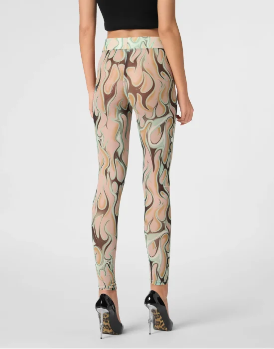 Tulle Leggings Flame