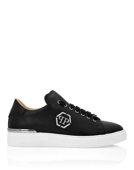 Nappa Leather Lo-Top Sneakers Hexagon