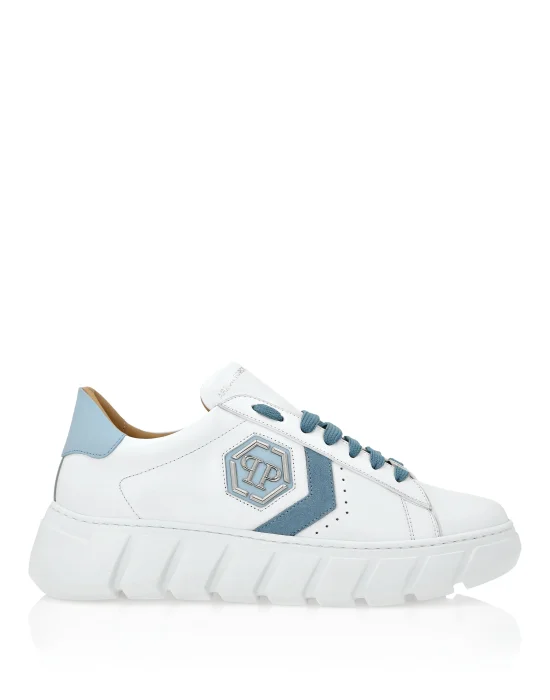 Nappa Leather Lo-Top Sneakers Hexagon