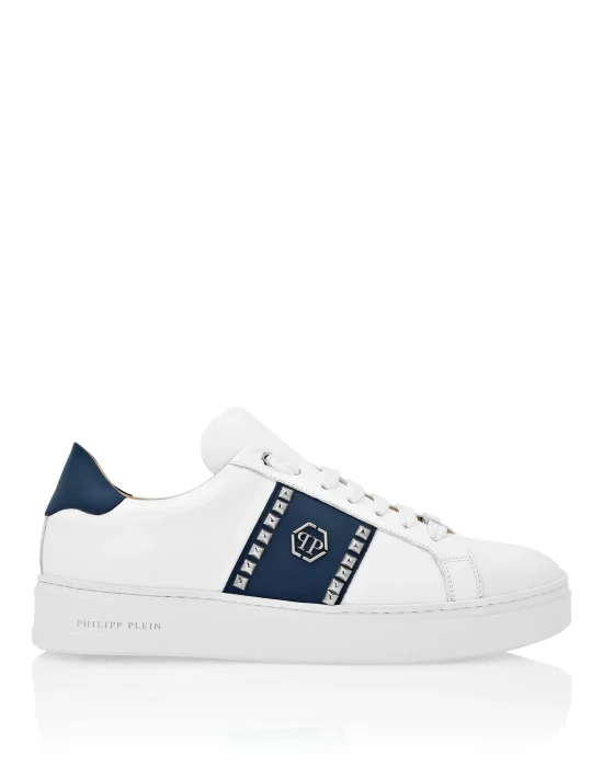 Leather Lo-Top Sneakers Studs
