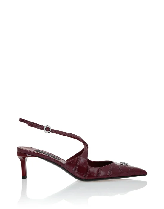 Slingbacks Crossing Crocco Print