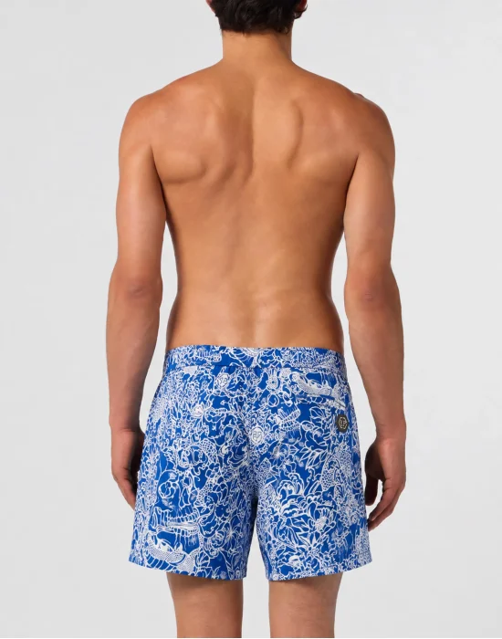 Swimming Shorts Skull All-Over
