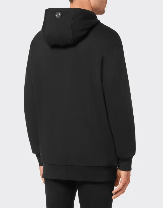 Hoodie sweatshirt print Skull