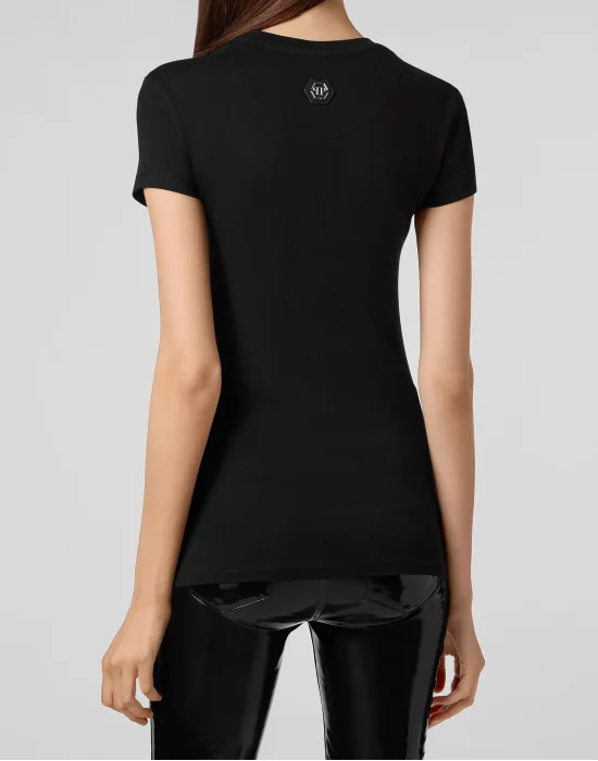 T-shirt Round Neck SS Monogram Teddy Bear