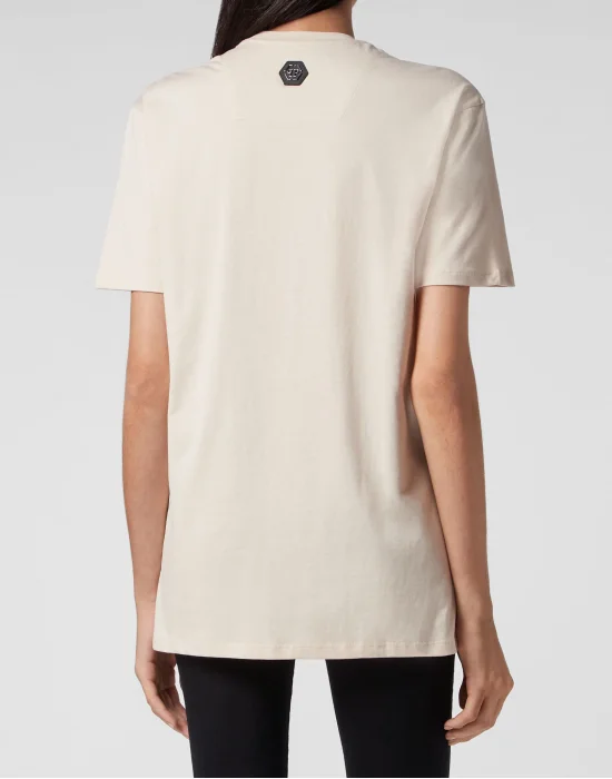 T-shirt Round Neck SS print Skull