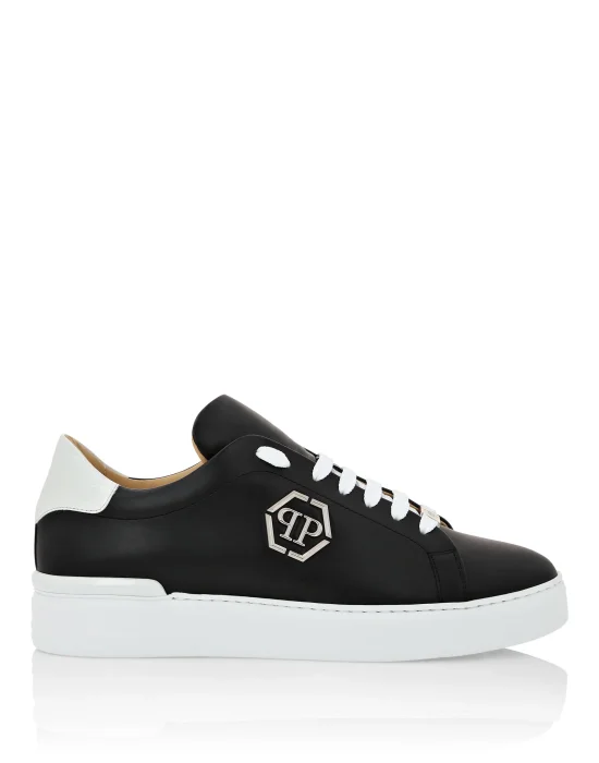 Lo-Top Sneakers Crocco Print Insert Hexagon