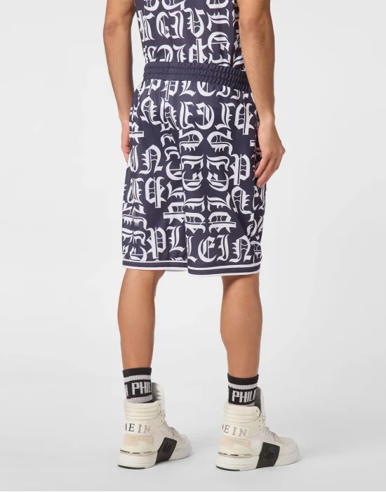 Jogging Basket Shorts Gothic Plein