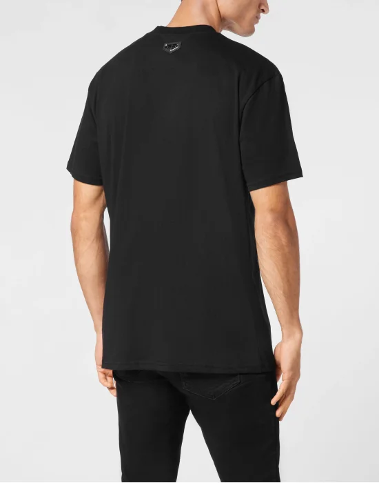T-shirt Round Neck SS Stones Skull