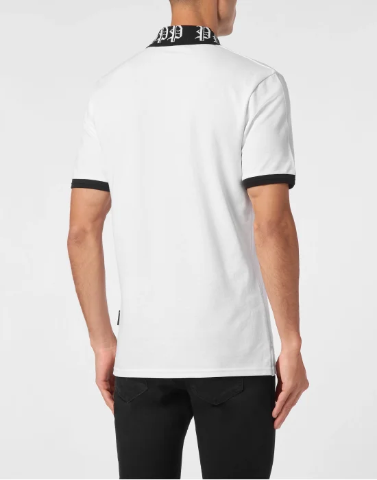 Pique Polo Shirt SS Gothic Plein